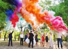 Цветной дым для свадьбы в Липецке