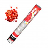 Пневмохлопушка 30 см, сердечки - Купить конфетти в Липецке | серпантин - хлопушки